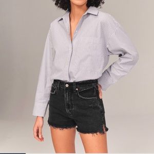 Abercrombie High Rise Mom Short